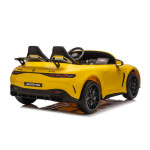 Elektrické autíčko Mercedes-Benz GT63 AMG - dvojmiestne, žlté